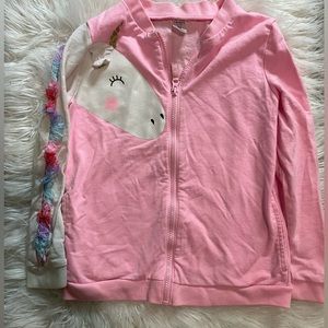 Carters kids unicorn hoodie girls size 10